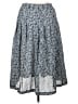 Koret Paisley Blue Casual Skirt Size 16 - photo 2