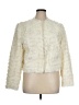 H&M 100% Polyester Ivory Faux Fur Jacket Size XL - photo 1