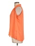Rose + Olive 100% Polyester Orange Sleeveless Blouse Size L - photo 5