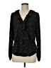 CAbi 100% Polyester Black Long Sleeve Blouse Size M - photo 1
