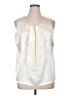 Covington Ivory Sleeveless Blouse Size XL - photo 1