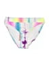 PilyQ Tie-dye White Swimsuit Bottoms Size S - photo 1
