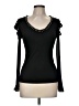 Assorted Brands Black Long Sleeve Top Size M - photo 1