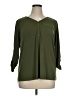 Roz & Ali Green 3/4 Sleeve Blouse Size 1X - photo 1