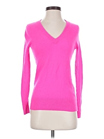 Aqua Cashmere Pullover Sweater (view 1)
