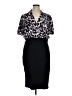 Torrid 0100% Polyester Animal Print Black Cocktail Dress Size 1X Plus (1) - photo 1