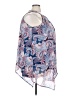 Cocomo Paisley Blue Sleeveless Blouse Size 3X - photo 4