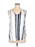 Apt. 9 Blue Sleeveless Blouse Size XL - photo 1