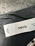 MNG Plaid Black Casual Dress Size M - photo 6