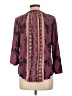 MASON & BELLE 100% Rayon Burgundy 3/4 Sleeve Blouse Size L - photo 2