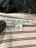 Green Envelope Stripes Tan Short Sleeve T-Shirt Size M - photo 7