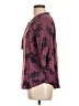 MASON & BELLE 100% Rayon Burgundy 3/4 Sleeve Blouse Size L - photo 5