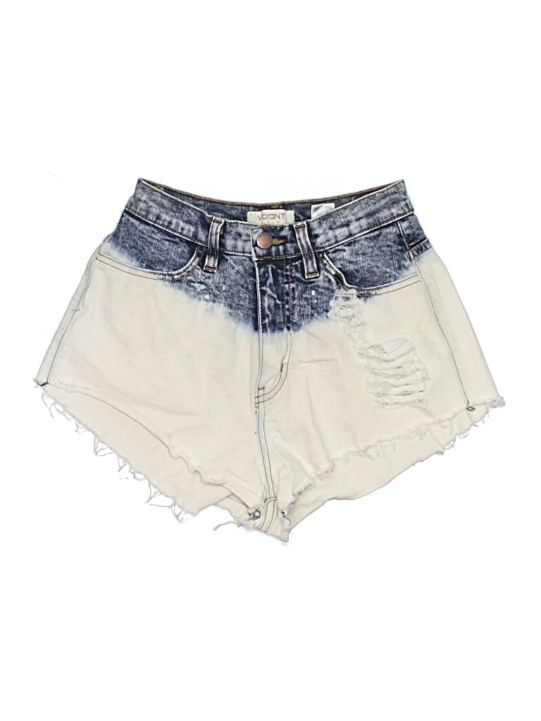 Pre-owned Vibrant M.i.u Denim Shorts In Blue