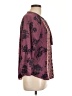 MASON & BELLE 100% Rayon Burgundy 3/4 Sleeve Blouse Size L - photo 4