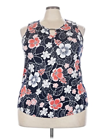 Espresso Sleeveless Blouse (view 1)