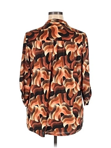 NY Collection 3/4 Sleeve Blouse (view 2)