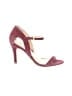Adrienne Vittadini Color Block Burgundy Sandals Size 7 - photo 1