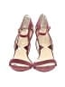 Adrienne Vittadini Color Block Burgundy Sandals Size 7 - photo 2