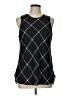 Willi Smith 100% Polyester Black Sleeveless Blouse Size L - photo 1