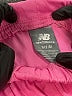 New Balance 100% Polyester Solid Pink Shorts Size 7 - 8 - photo 3