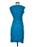 Calvin Klein Solid Teal Cocktail Dress Size 2 (petite) - photo 2