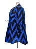 Live 4 Truth 100% Polyester Chevron-herringbone Blue Casual Dress Size 3X - photo 5