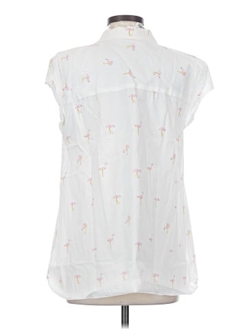 Saks Fifth Avenue Sleeveless Button-Down Shirt (view 2)