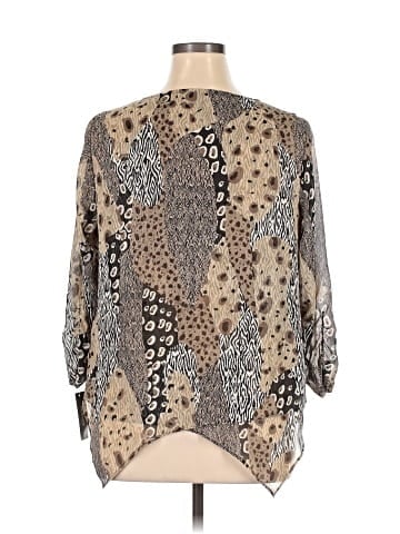 Style&Co 3/4 Sleeve Blouse (view 2)