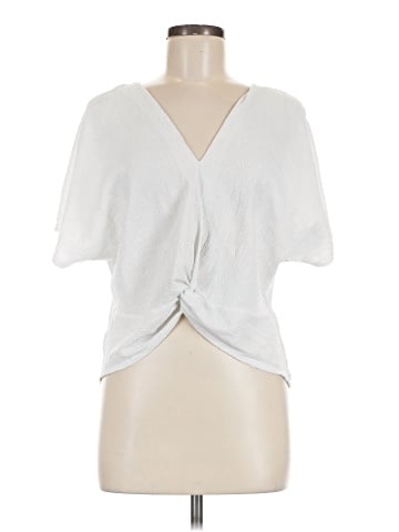 Zara W&B Collection Short Sleeve Top (view 1)