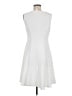 Sandra Darren Solid White Cocktail Dress Size 8 - photo 2