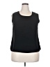 The Tog Shop 100% Polyester Black Sleeveless Blouse Size 18 - photo 1
