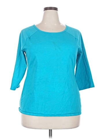 Hanes 3/4 Sleeve T-Shirt (view 1)