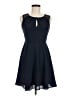 Express Solid Blue Cocktail Dress Size 4 - photo 1