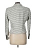 Veronica Beard Chevron-herringbone Gray Silver Blazer Size 10 - photo 2