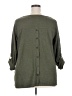 Rose + Olive Green 3/4 Sleeve Top Size 2X - photo 2