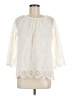Cato 100% Polyester Ivory 3/4 Sleeve Blouse Size S - photo 1