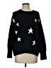 Vince Camuto Stars Black Pullover Sweater Size XS - photo 1