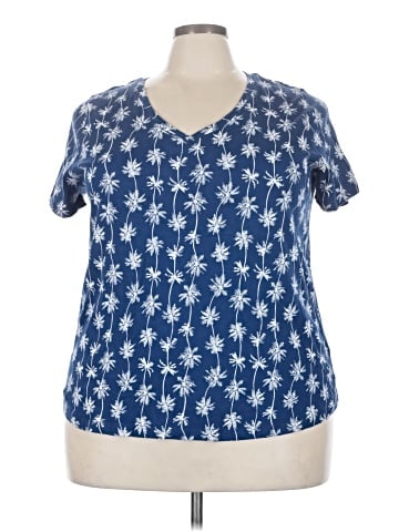 Style&Co Short Sleeve Blouse (view 1)