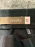 Crosby Plaid Black Dress Pants Size 10 - photo 7