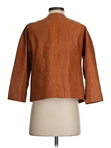 Lafayette 148 New York Leather Jacket (view 2)