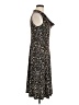 DressBarn Animal Print Black Cocktail Dress Size 4 - photo 4