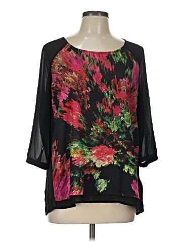 Romeo & Juliet Couture 3/4 Sleeve T-Shirt (view 1)
