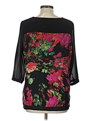Romeo & Juliet Couture 3/4 Sleeve T-Shirt (view 2)