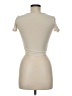 Talula Ivory Short Sleeve Turtleneck Size M - photo 2