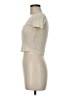 Talula Ivory Short Sleeve Turtleneck Size M - photo 5