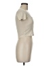 Talula Ivory Short Sleeve Turtleneck Size M - photo 4