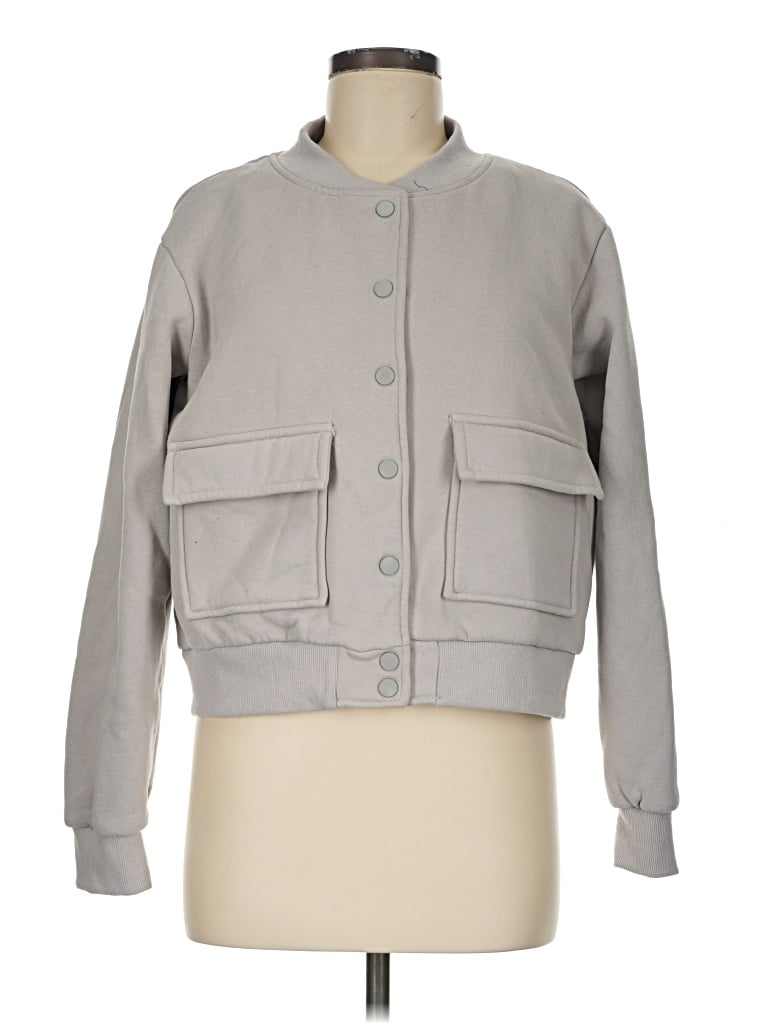 Pre-owned Unbranded Jacket In Gray