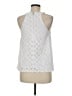 Lilly Pulitzer 100% Polyester White Sleeveless Blouse Size M - photo 2