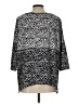 Kasper Animal Print Silver 3/4 Sleeve Blouse Size L (petite) - photo 2