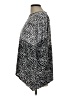 Kasper Animal Print Silver 3/4 Sleeve Blouse Size L (petite) - photo 5